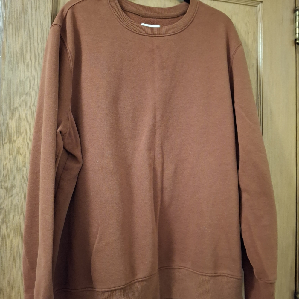 Goodfellow & Co Men's Rust Crewneck Sweater